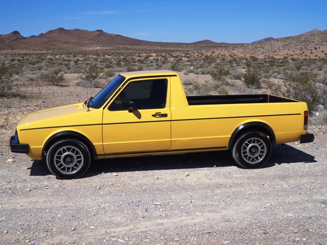 Rabbit Pickup · Caddy restored by Z&S Imports