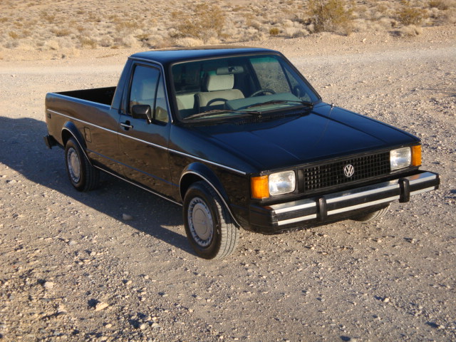 Rabbit Pickup in Black — restored by Z&S Imports